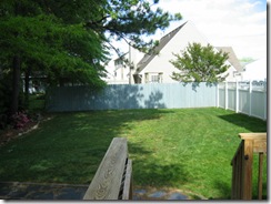 Back of Yard